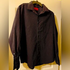 Alfani fitted. Get your fancy cuff links for this one! 18 32-35 XXL